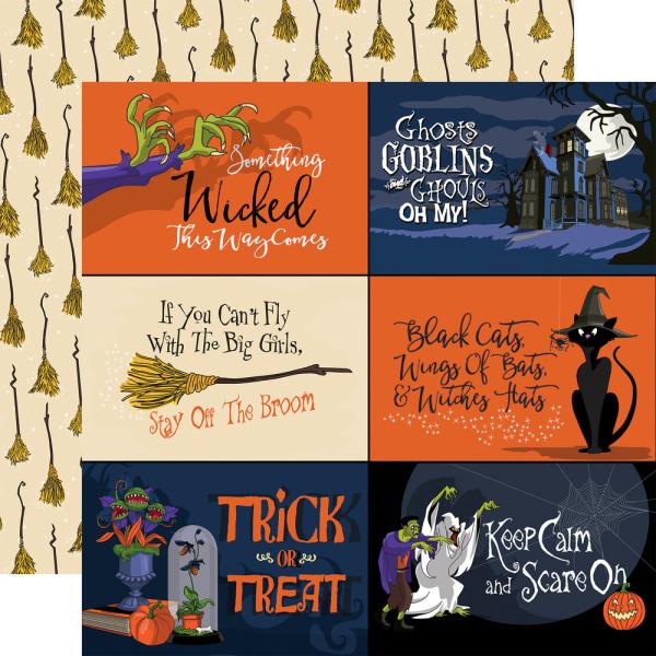 Carta Bella - Paper Pad 6x6" - "Hocus Pocus" - Paper Pack