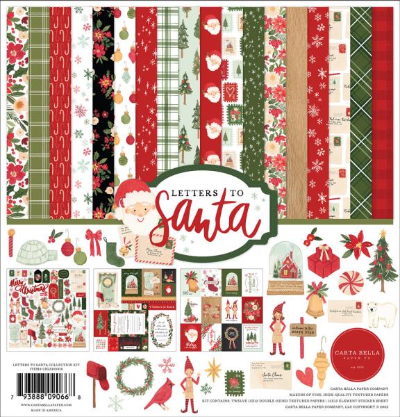 Carta Bella - Collection Kit 12x12" - "Letters To Santa" 