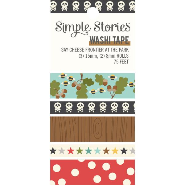 Simple Stories  " Say Cheese Frontier At The Park "  Washi Tape