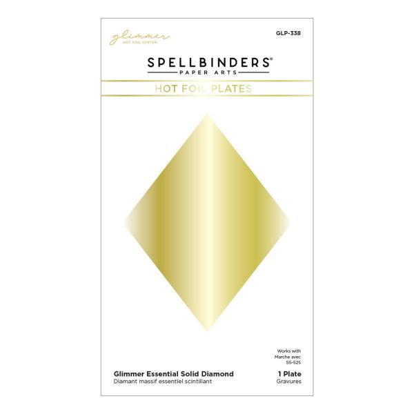 Spellbinders Hotfoil Plate - "Essential Solid Diamond"