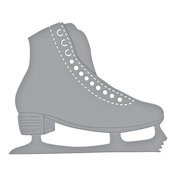 Spellbinders Die "Ice Skate Etched" Stanzschablone