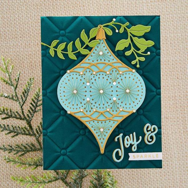 Spellbinders Dies "Ornament Etched" Stanzschablonen