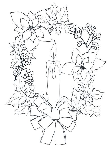 Crafters Companion - Card Front Colouring Pads - Natures Christmas - Premium Markerpad