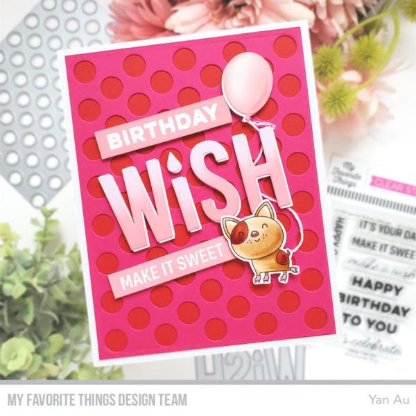 My Favorite Things Stempelset "Balloon Party" Clear Stamp Set