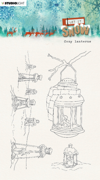 Studio Light - Clear Stamps " Cozy Lanterns" - Stempel 