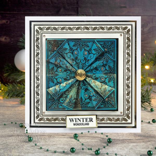 Creative Expressions - Clear Stamp A5 - Tea Bag Folding Winter Wonderland  - Stempel