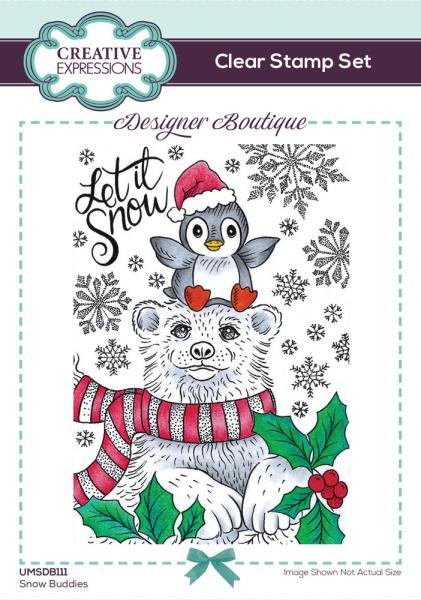 Creative Expressions - Clear Stamp A6 - Snow Buddies  - Stempel