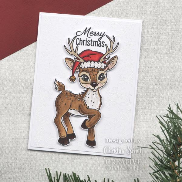 Creative Expressions - Clear Stamp A6 - Doe A Deer  - Stempel