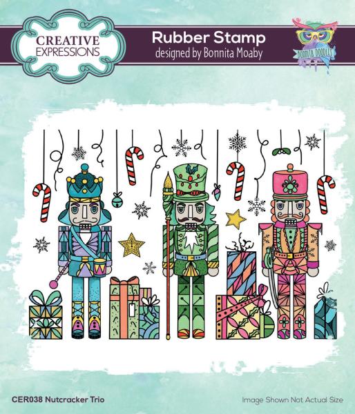 Creative Expressions - Clear Stamp A6 - Nutcracker Trio - Stempel