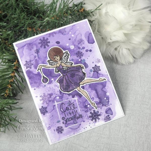 Creative Expressions - Clear Stamp -  Snowflake Fairy - Stempel