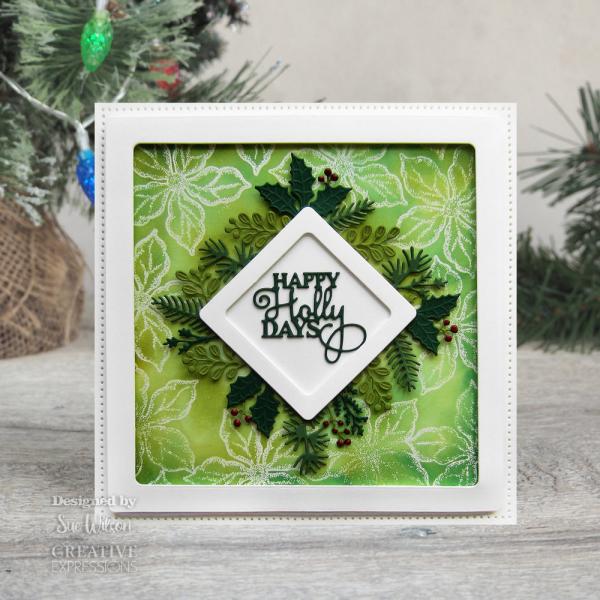 Creative Expressions - Craft Dies -  Festive Wreath Frame  - Stanze