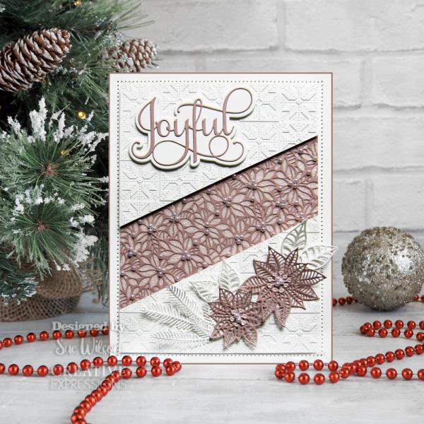 Creative Expressions - Craft Dies -  Festive Joyful  - Stanze