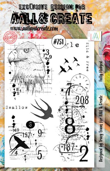 AALL and Create - Stamp -  Fully Fledged  - Stempel A5