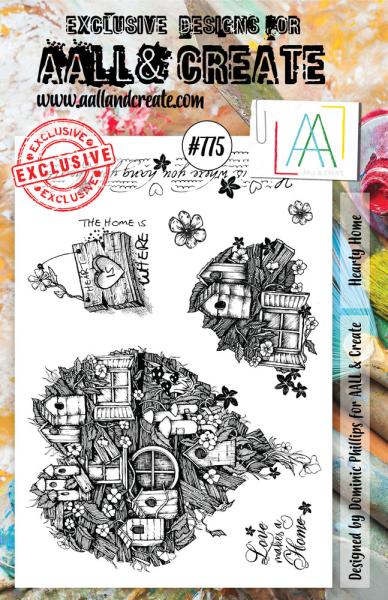 AALL and Create - Stamp -  Hearty Home  - Stempel A5