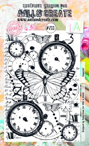 AALL and Create - Stamp -  Temporal  - Stempel A6