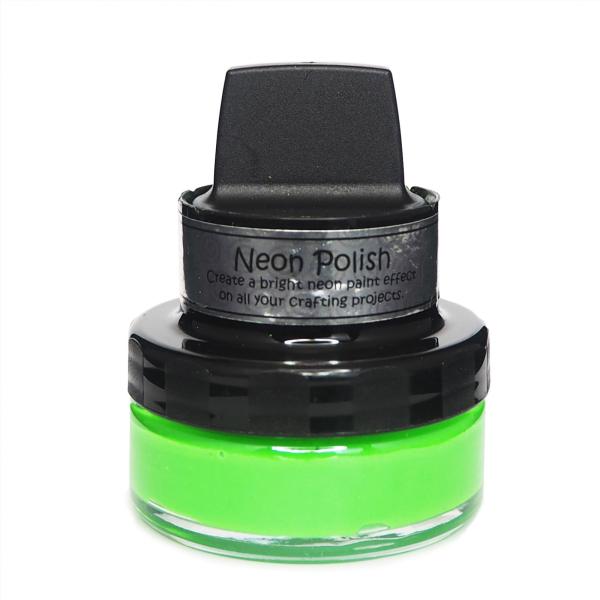 Cosmic Shimmer - Neon Polish Absinth grün - Mousse