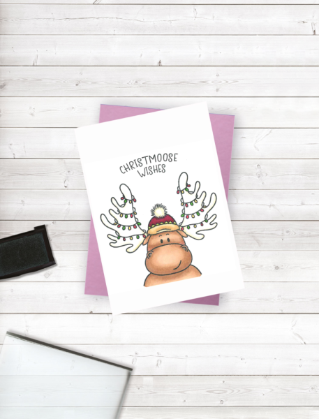 Crafters Companion - Christmoose  - Clear Stamps