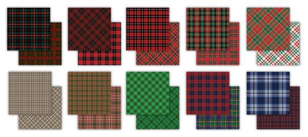 Craft Consortium - Paper Pad 12x12 Inch - Tartan  - Papierblock