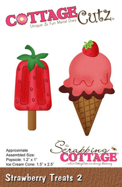 Scrapping Cottage Die - Strawberry Treats 2