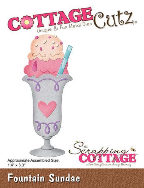 Scrapping Cottage Die - Fountain Sundae