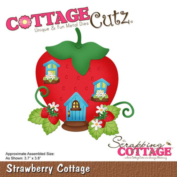 Scrapping Cottage Die - Strawberry Cottage