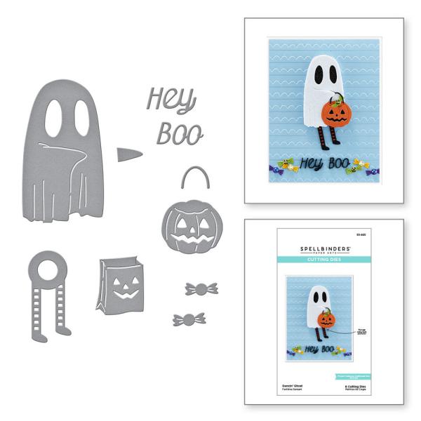 Spellbinders Dies "Dancin' Ghost" Stanzschablonen