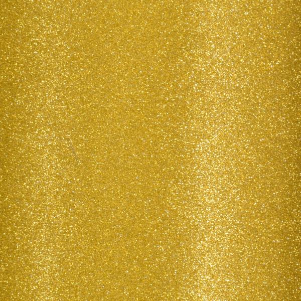  Florence - Glitzerpapier 5 Bogen A4 - Gelbgold - Selbstklebendes Glitzerpapier 