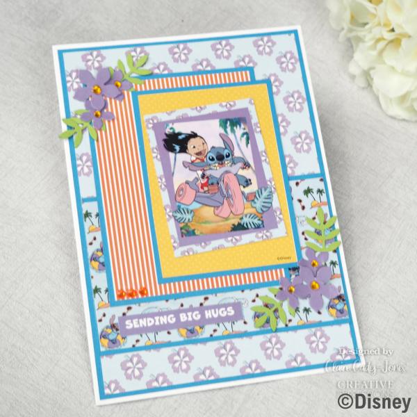 Creative Expressions - Card Making Kit 8x8 Inch - Lilo & Stitch 