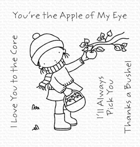 My Favorite Things Stempelset "Apple of My Eye" Clear Stamp Set