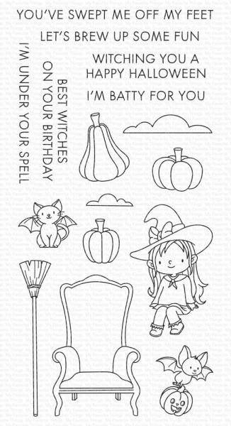 My Favorite Things Stempelset "Best Witches" Clear Stamp Set