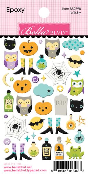 Bella BLVD - Epoxy Sticker -  Witchy  - Aufkleber 