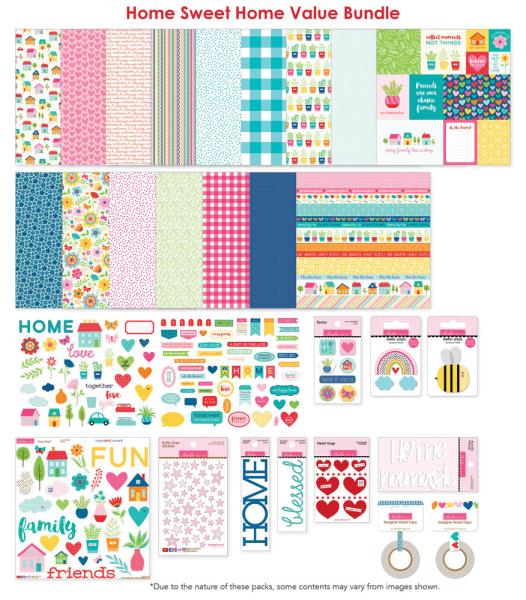 Bella BLVD - Sweet Home - Value Bundle - 12x12 Inch