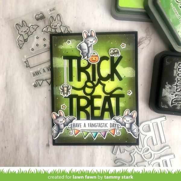 Lawn Fawn Craft Dies - "Giant Trick Or Treat" - Stanzen