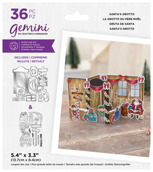 Gemini - Stamp & Dies - Santa´s Grotto - Stempel & Stanze 