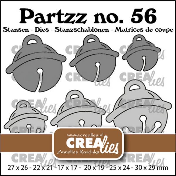 Crealies - Craft Die - Partzz Jingle Bells  - Stanzschablone 