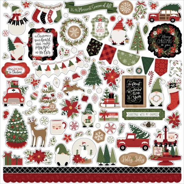 Echo Park - Collection Kit 12x12" - "Gnome For Christmas"