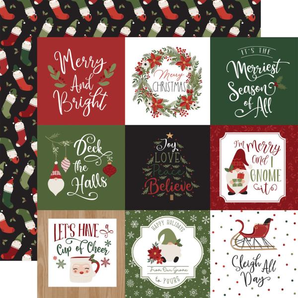 Echo Park - Collection Kit 12x12" - "Gnome For Christmas"