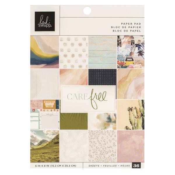 Heidi Swapp - Paper Pad - " care free" - Paper Pack