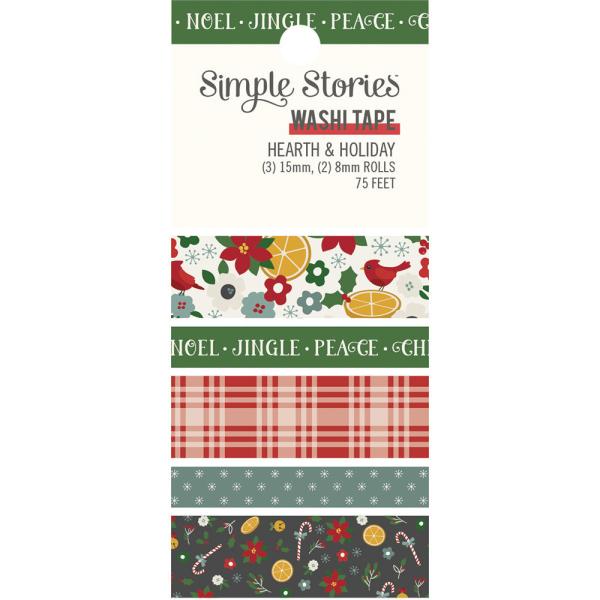 Simple Stories  " Hearth & Holiday "  Washi Tape