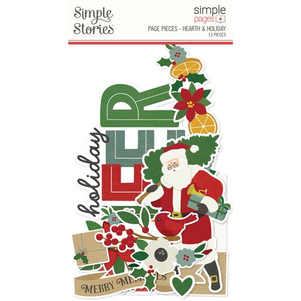 Simple Stories - Hearth & Holiday  - Stanzteile