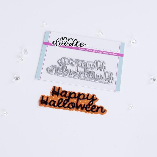 Heffy Doodle - Cutting Dies - Happy Halloween Shadow Heffy Cuts - Dies - Stanze  