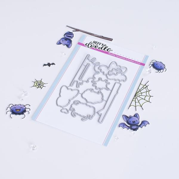 Heffy Doodle - Cutting Dies - Let's Hang Out - Dies - Stanze  