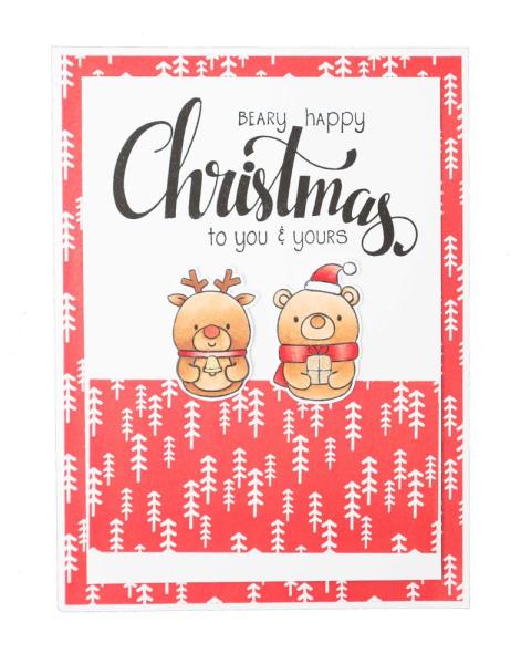 Creative Craft Lab - Studio Light - Clear Stamp - Christmas  - Stempel