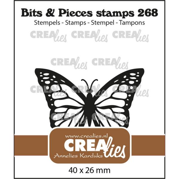 Crealies - Clear Stamp - Monarch Butterfly - Stempel  