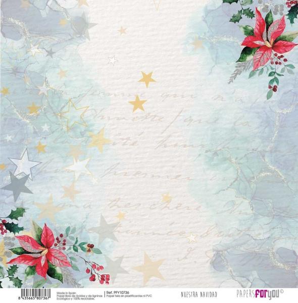 Papers For You - Paper Pack- Nuestra Navidad - 30,5x31 cm 