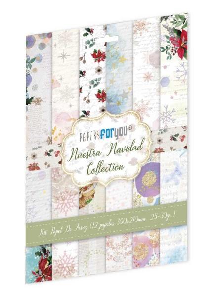 Paper For you - Rice Paper Kit -  Nuestra Navidad  - Decoupage