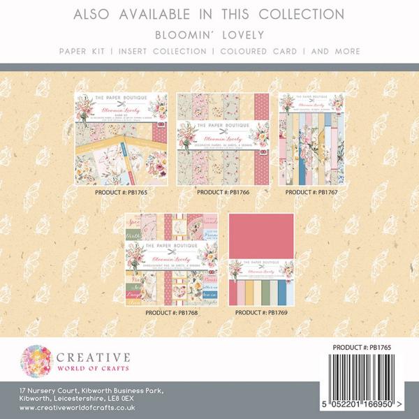 The Paper Boutique - Paper Kit - Blooming lovely  - Die Cut Toppers - Designpapier 