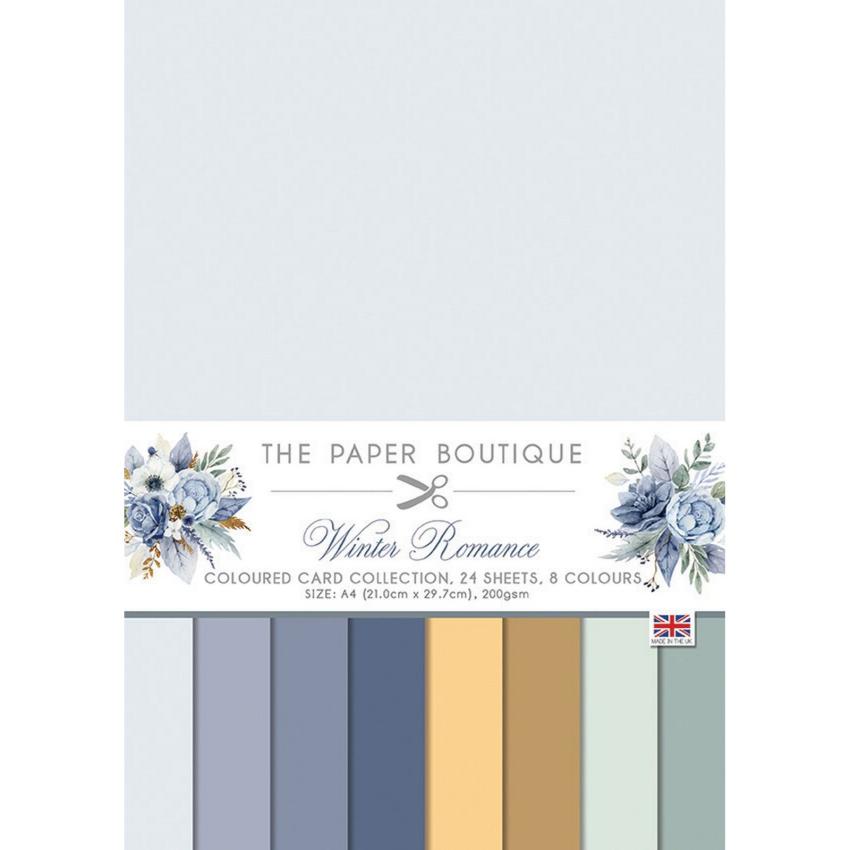 The Paper Boutique - Colour Card Collection  - Winter romance - A4 - Cardstock