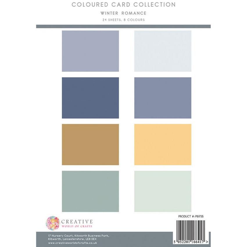 The Paper Boutique - Colour Card Collection  - Winter romance - A4 - Cardstock