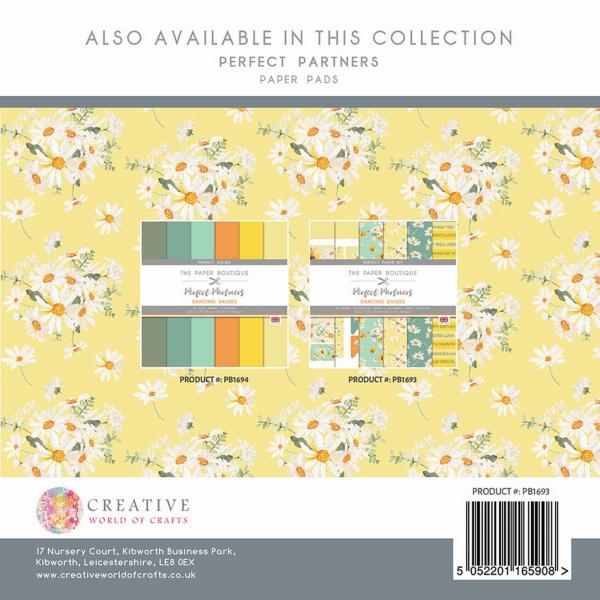 The Paper Boutique - Paper Kit - Dancing daisies - Die Cut Toppers - Designpapier 